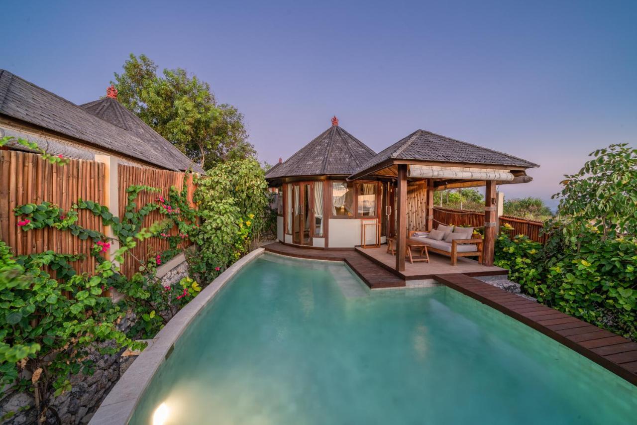 Blue Lagoon Avia Villas Lembongan Exterior foto